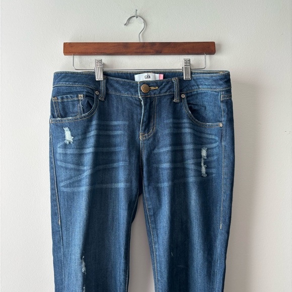 Cabi Slim Boyfriend blue jeans size 4 - Picture 2 of 6